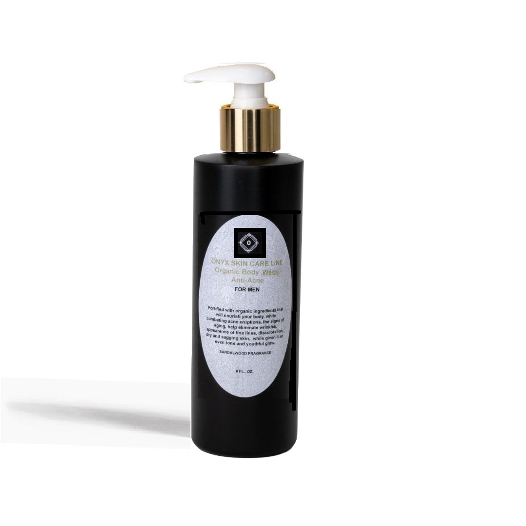 Anti-Acne Organic Nourishing Body Wash - Five Fragrances -  For MEN